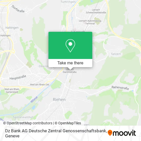 Dz Bank AG Deutsche Zentral Genossenschaftsbank map