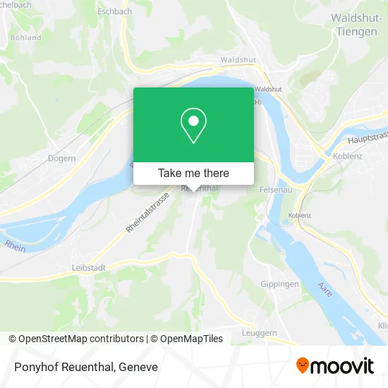 Ponyhof Reuenthal map