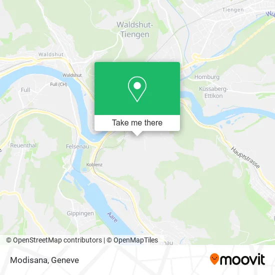 Modisana map