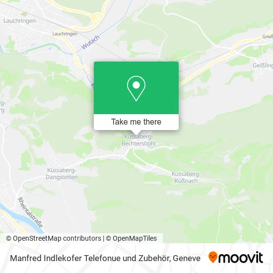 Manfred Indlekofer Telefonue und Zubehör map