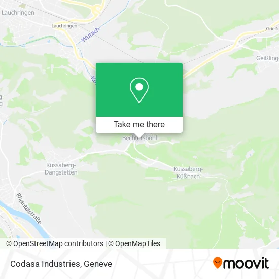 Codasa Industries map