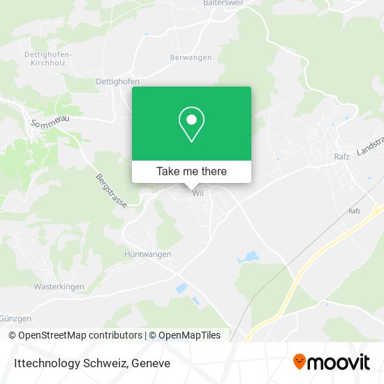 Ittechnology Schweiz map