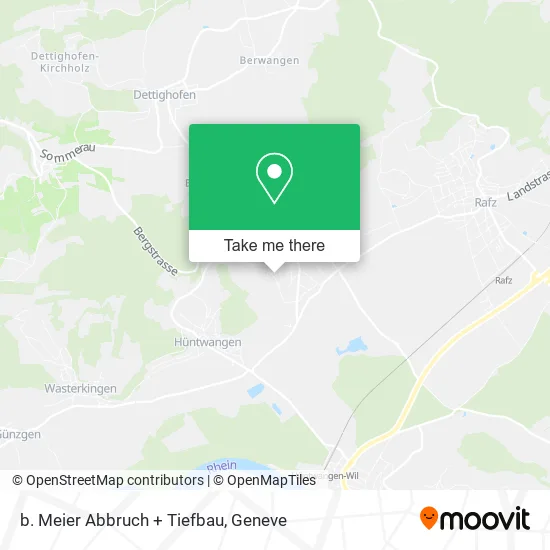 b. Meier Abbruch + Tiefbau map