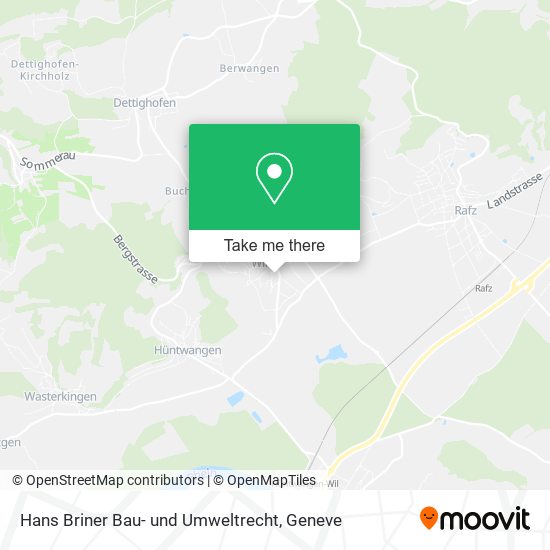 Hans Briner Bau- und Umweltrecht map