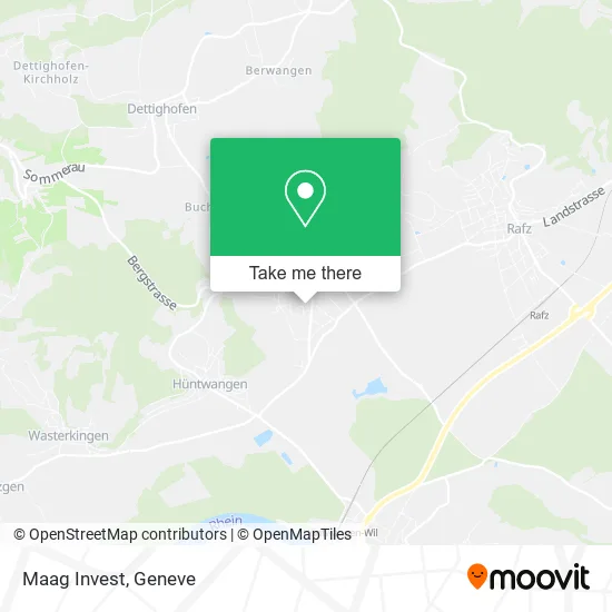 Maag Invest map