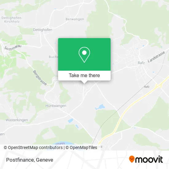 Postfinance map