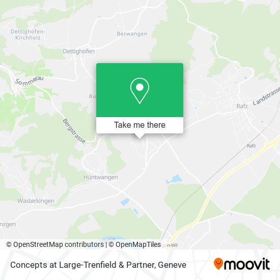 Concepts at Large-Trenfield & Partner map