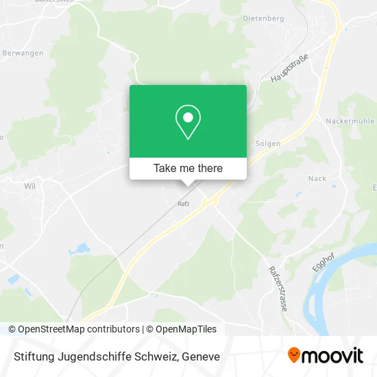Stiftung Jugendschiffe Schweiz map
