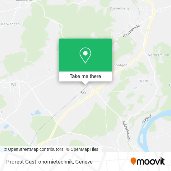 Prorest Gastronomietechnik plan