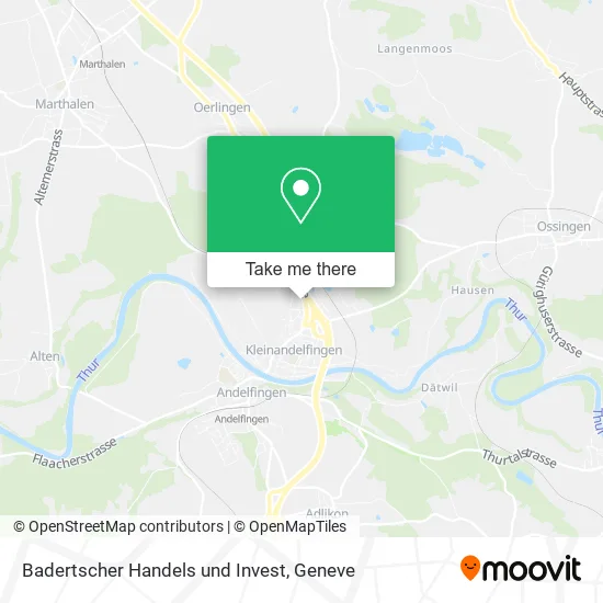 Badertscher Handels und Invest map