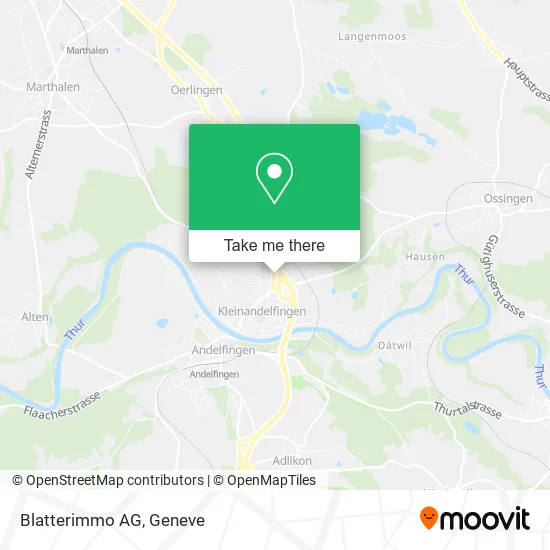 Blatterimmo AG map