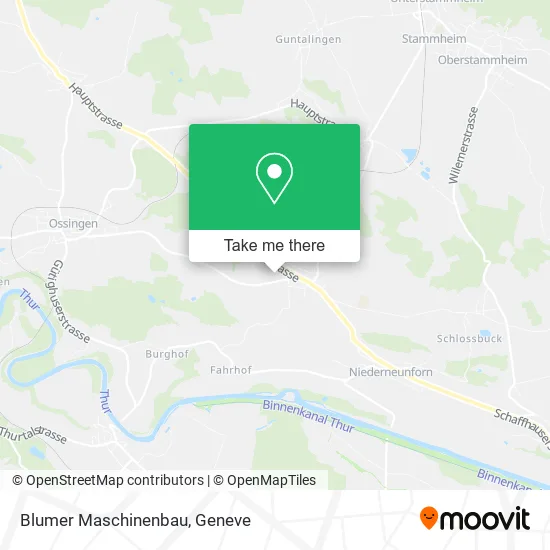Blumer Maschinenbau map
