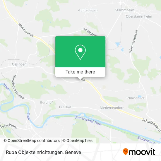 Ruba Objekteinrichtungen map