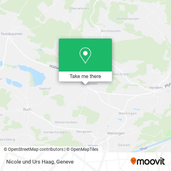 Nicole und Urs Haag map