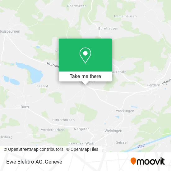 Ewe Elektro AG map