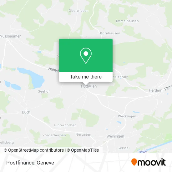 Postfinance map