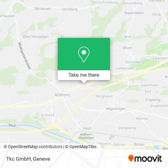 Tkc GmbH map