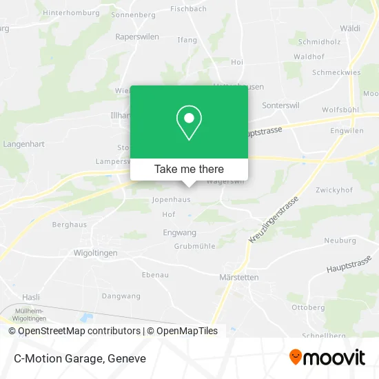 C-Motion Garage map