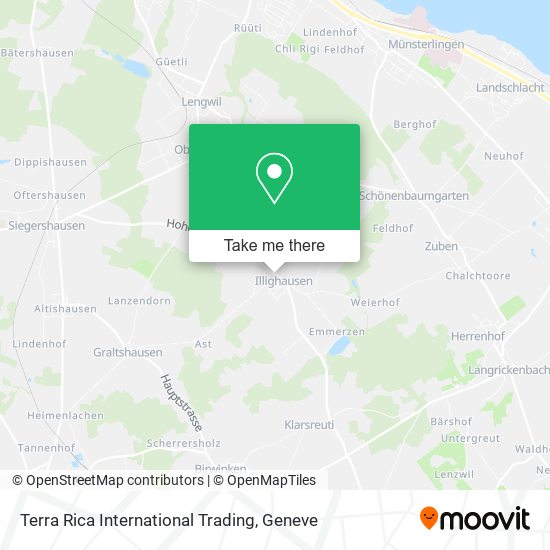 Terra Rica International Trading map
