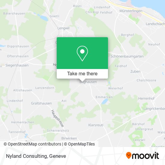 Nyland Consulting map