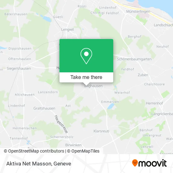 Aktiva Net Masson map