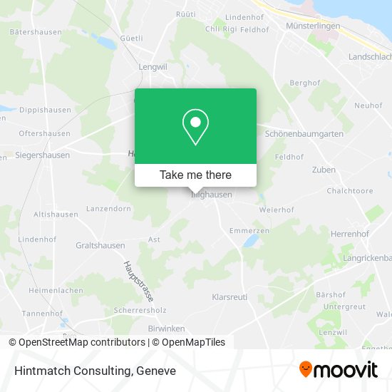 Hintmatch Consulting map