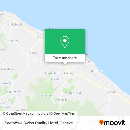 Seemöwe Swiss Quality Hotel map