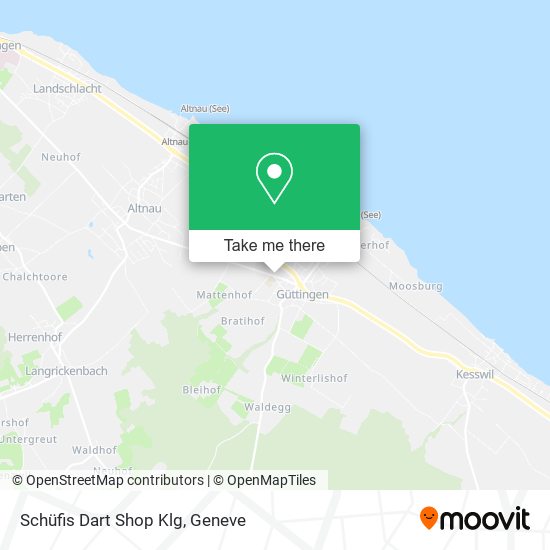 Schüfis Dart Shop Klg map