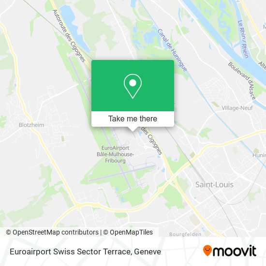 Euroairport Swiss Sector Terrace map