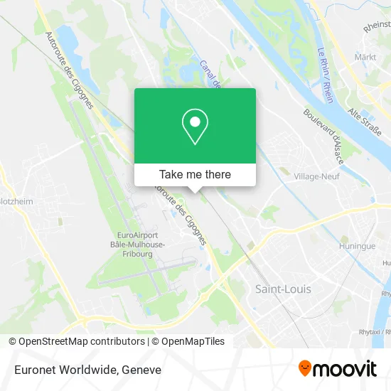 Euronet Worldwide map