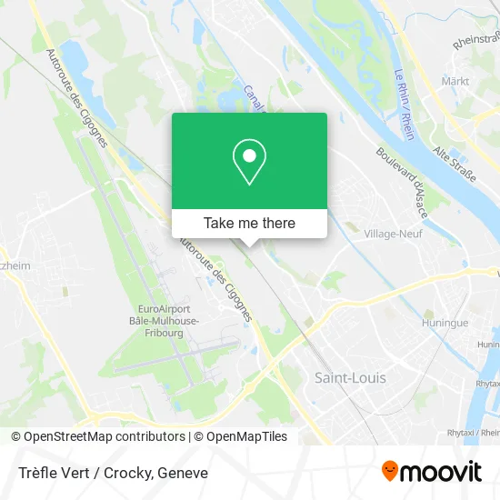 Trèfle Vert / Crocky map