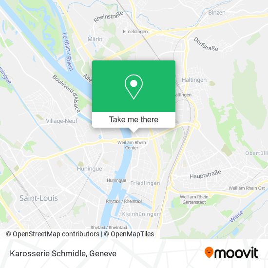Karosserie Schmidle map