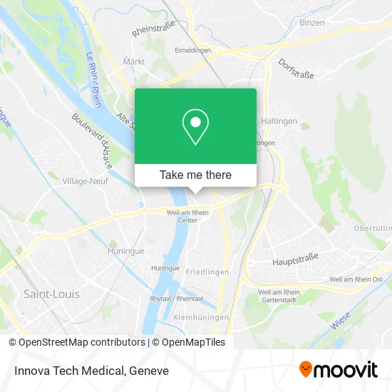 Innova Tech Medical map