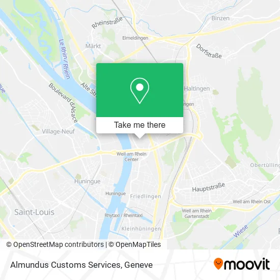 Almundus Customs Services map