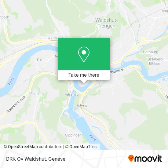 DRK Ov Waldshut map