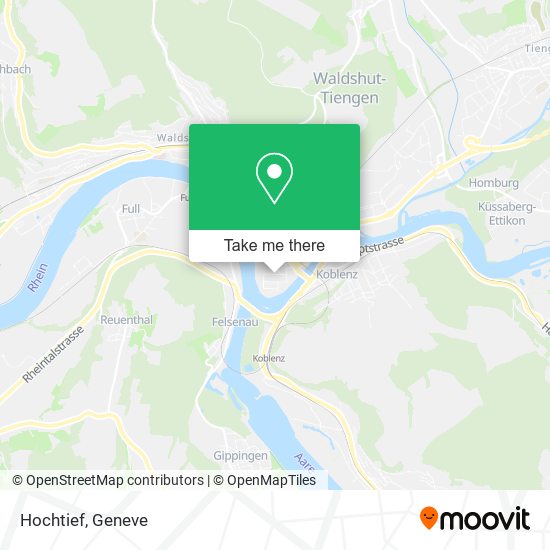 Hochtief map