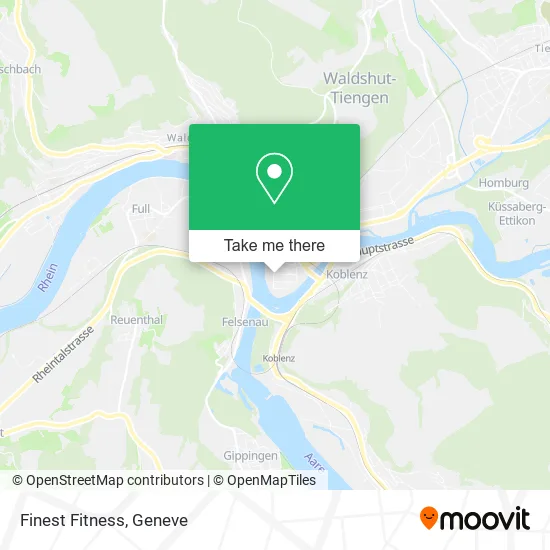 Finest Fitness map