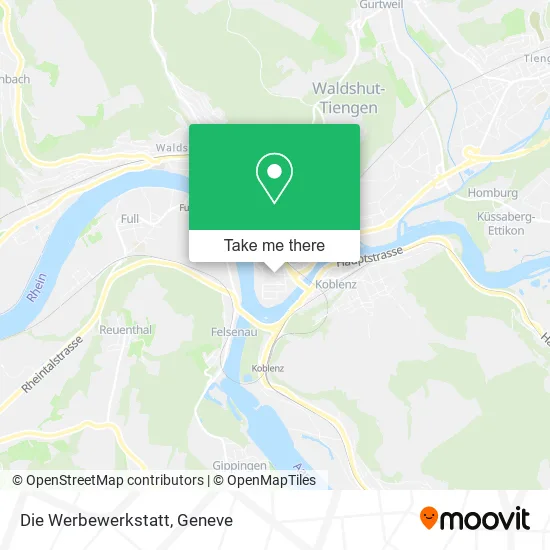 Die Werbewerkstatt map
