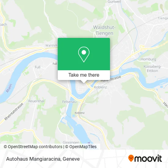 Autohaus Mangiaracina map