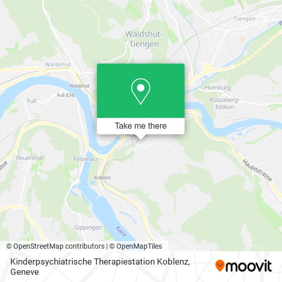 Kinderpsychiatrische Therapiestation Koblenz plan