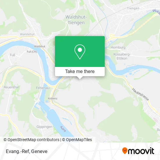 Evang.-Ref map