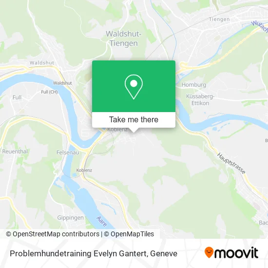 Problemhundetraining Evelyn Gantert map