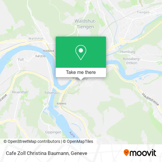 Cafe Zoll Christina Baumann map
