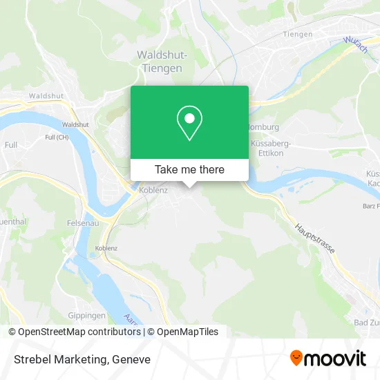 Strebel Marketing map