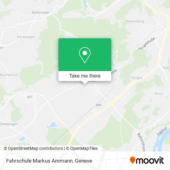 Fahrschule Markus Ammann map