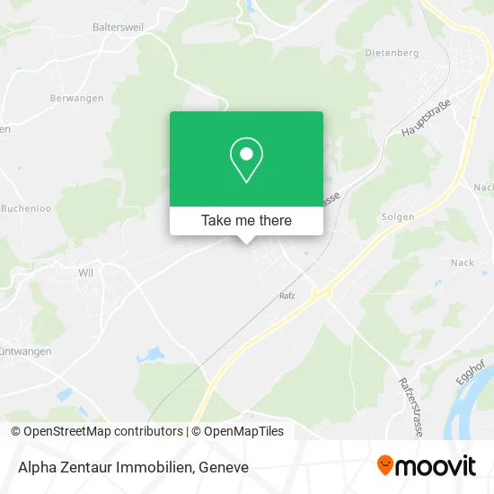 Alpha Zentaur Immobilien map