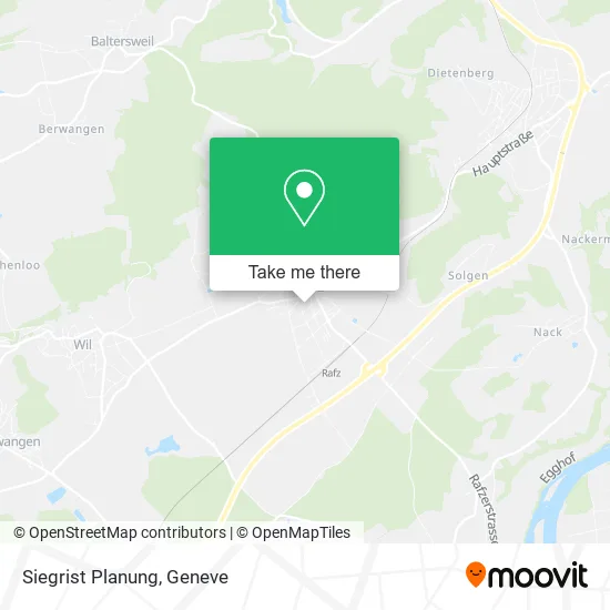 Siegrist Planung map