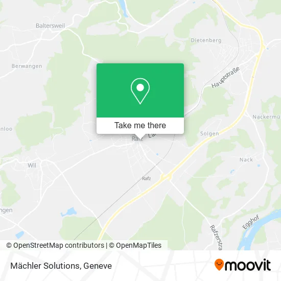 Mächler Solutions map