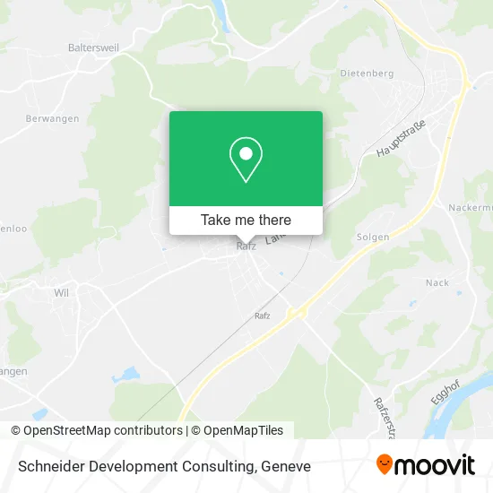 Schneider Development Consulting map