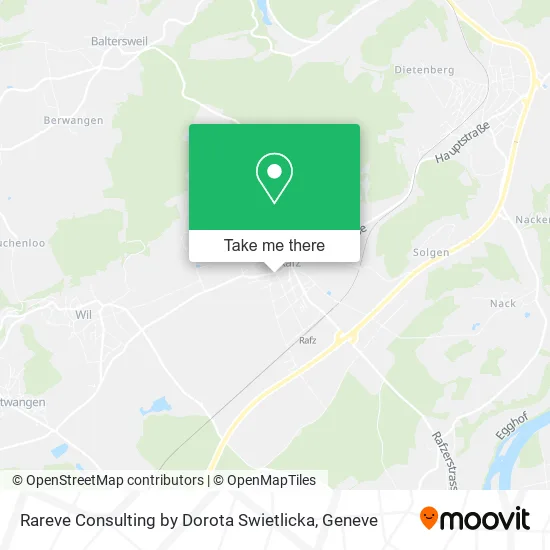 Rareve Consulting by Dorota Swietlicka map
